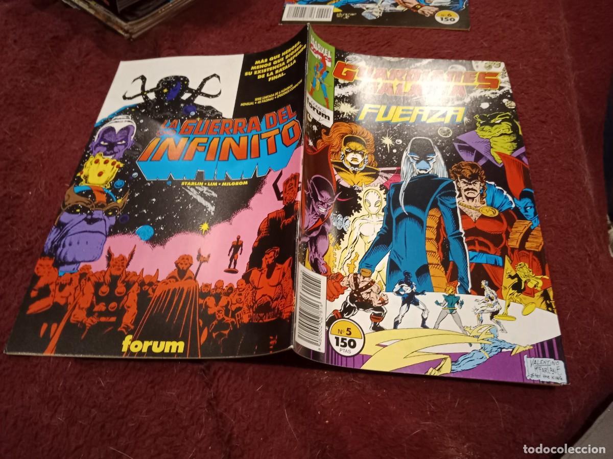 C&oacute;mics: GUARDIANES DE LA GALAXIA N&ordm; 5 - COMICS FORUM 1990 - Foto 1