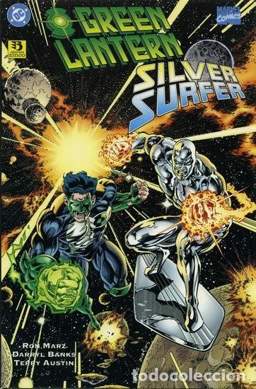 C&oacute;mics: Green Lantern / Silver Surfer. Alianzas Imp&iacute;as. - Foto 1