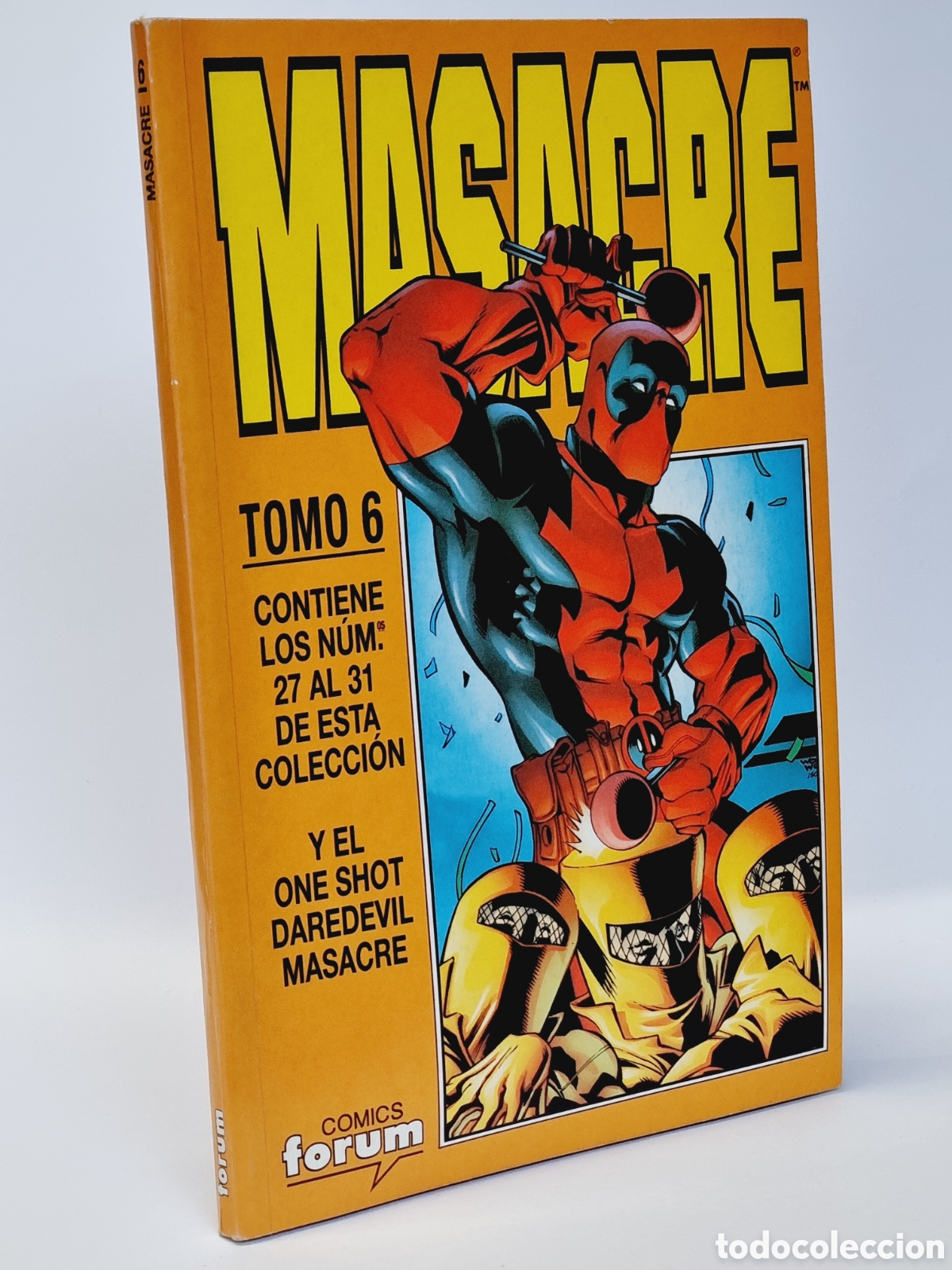 C&oacute;mics: EXCELENTE MASACRE 27 AL 31 TOMO 6 RETAPADO COMICS FORUM MARVEL - Foto 1