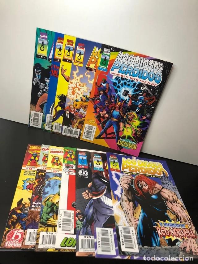 C&oacute;mics: LOS DIOSES PERDIDOS Coleccion Completa 12 numeros forum. Thor. - Foto 1