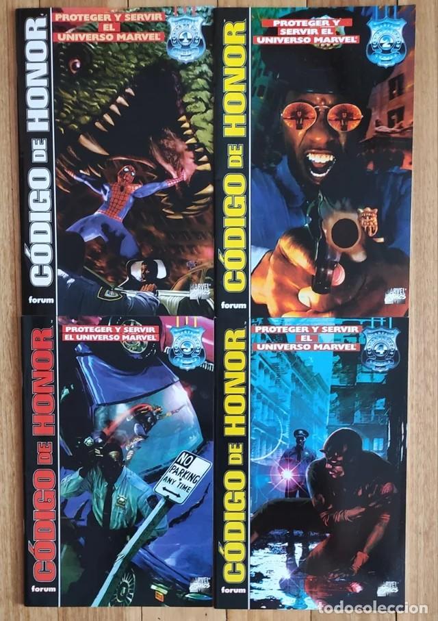 C&oacute;mics: C&Oacute;DIGO DE HONOR COLECCI&Oacute;N COMPLETA 1 AL 4- COMPLETA FORUM - Foto 1