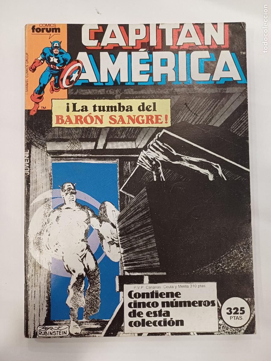 C&oacute;mics: CAPITAN AMERICA/RETAPADO FORUM N&ordm;11 AL 15. - Foto 1