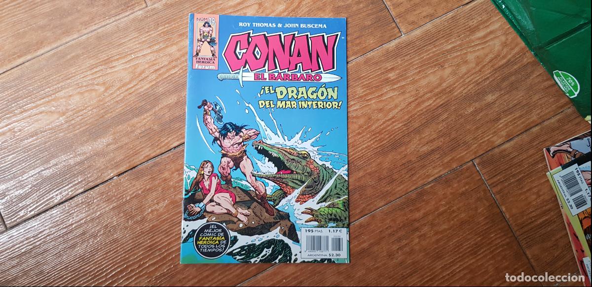 C&oacute;mics: CONAN EL BARBARO - N&ordm; 39 - ROY THOMAS -VOLUMEN 2 EDICIONES FORUM - Foto 1
