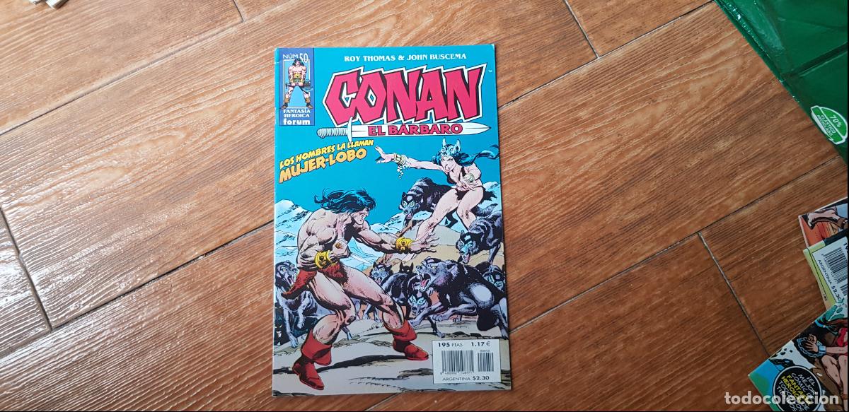 C&oacute;mics: CONAN EL BARBARO - N&ordm; 50 - ROY THOMAS -VOLUMEN 2 EDICIONES FORUM - Foto 1