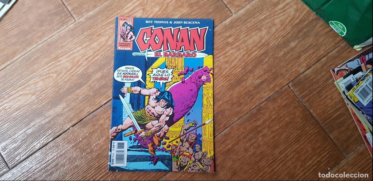 C&oacute;mics: CONAN EL BARBARO - N&ordm; 77 - ROY THOMAS -VOLUMEN 2 EDICIONES FORUM - Foto 1