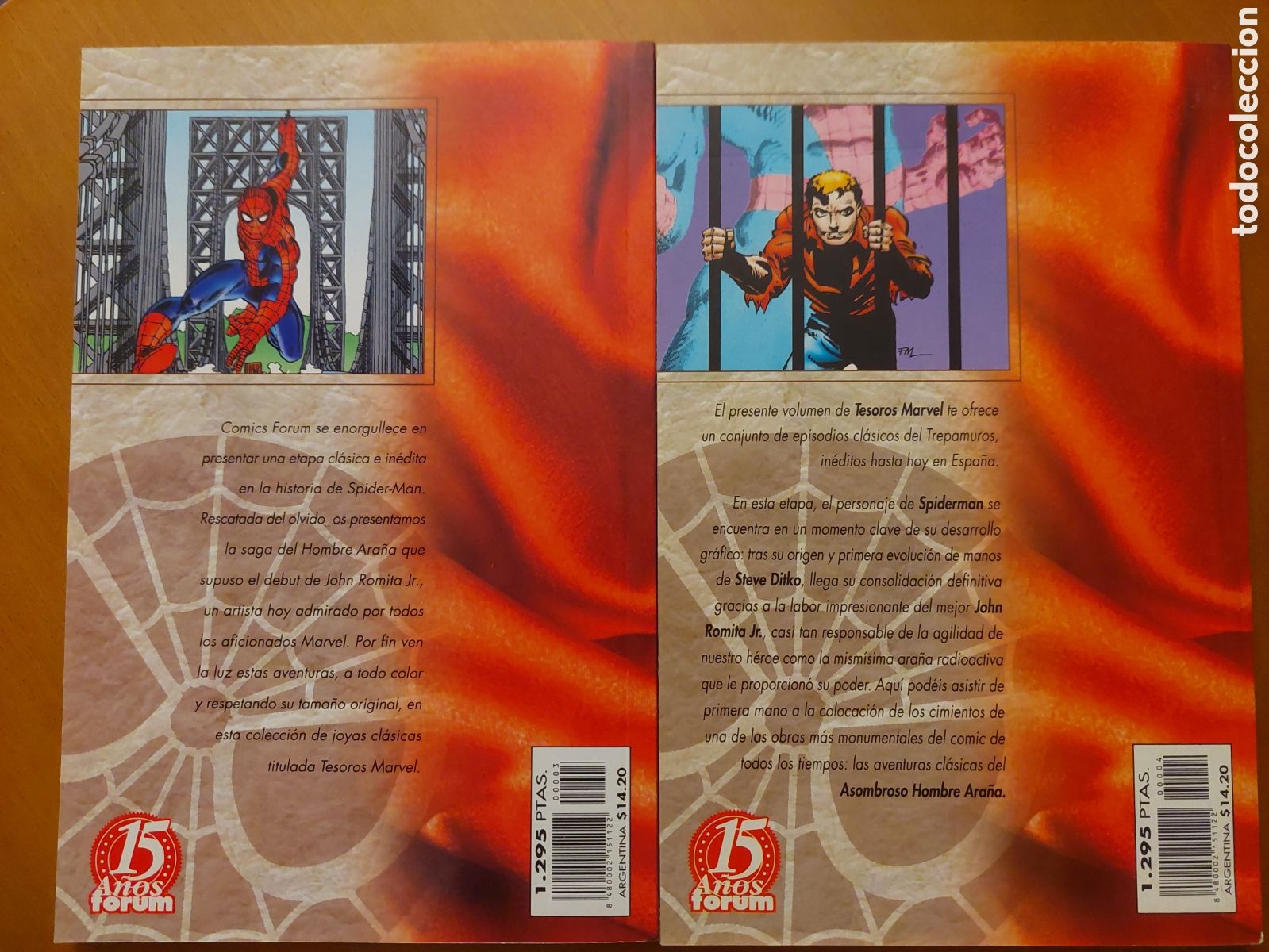 C&oacute;mics: TOMOS 3 Y 4 DE TESOROS MARVEL: SPIDERMAN/LOS A&Ntilde;OS PERDIDOS/1 Y 2 - Foto 2