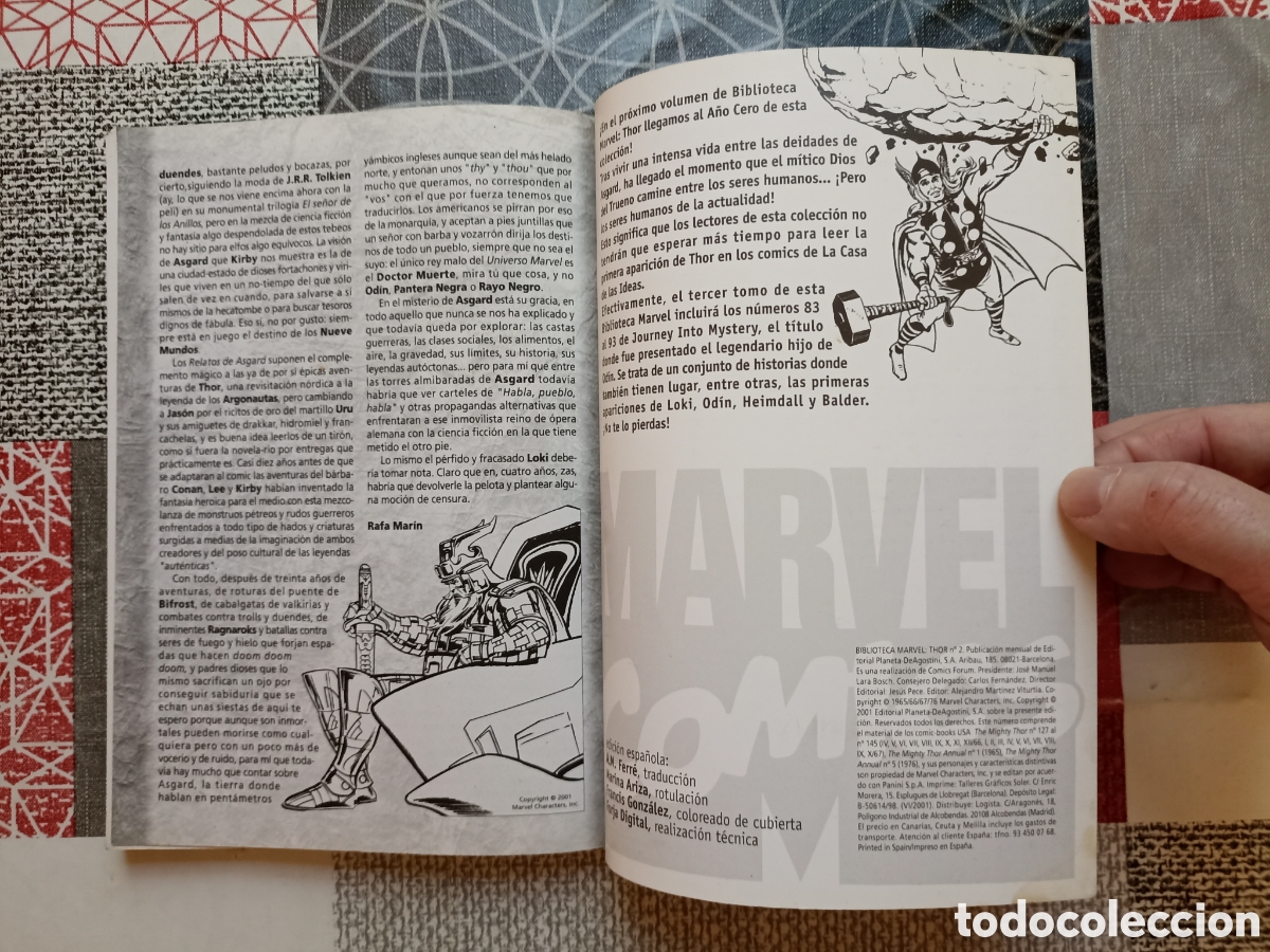 C&oacute;mics: BIBLIOTECA MARVEL: THOR N&deg;2, 3, 4 -Forum- - Foto 8