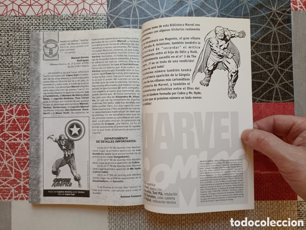 C&oacute;mics: BIBLIOTECA MARVEL: THOR N&deg;2, 3, 4 -Forum- - Foto 23