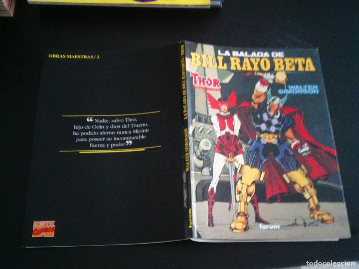 C&oacute;mics: LA BALADA DE BILL RAYO BETA - THOR EL PODEROSO - WALTER SIMONSON - FORUM - BUEN ESTADO - CJ 237 - Foto 8