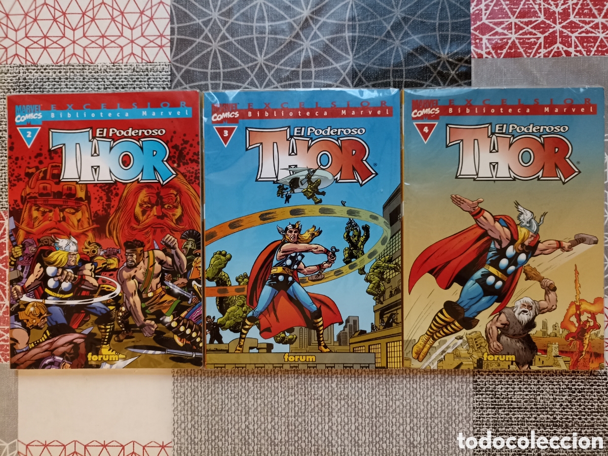 C&oacute;mics: BIBLIOTECA MARVEL: THOR N&deg;2, 3, 4 -Forum- - Foto 2