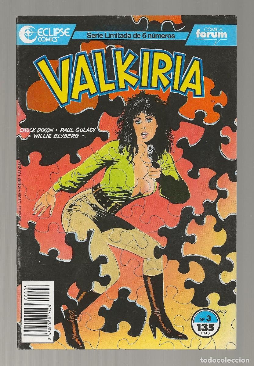C&oacute;mics: VALKIRIA N&ordm; 3 (SERIE DE 6) FORUM 1990 - Foto 1