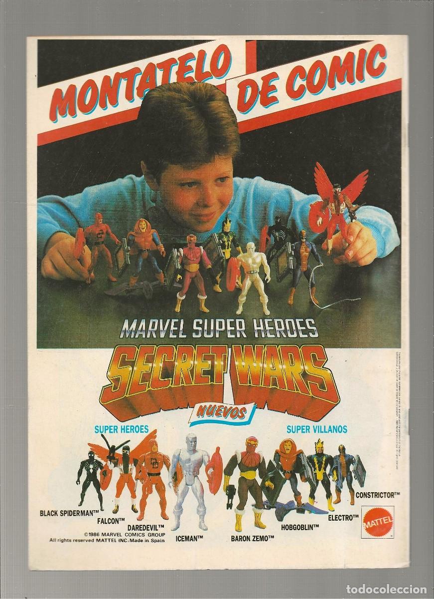 C&oacute;mics: CAPA Y PU&Ntilde;AL EN SECRET WARS II - N&ordm; 34 - FORUM 1987 - Foto 2
