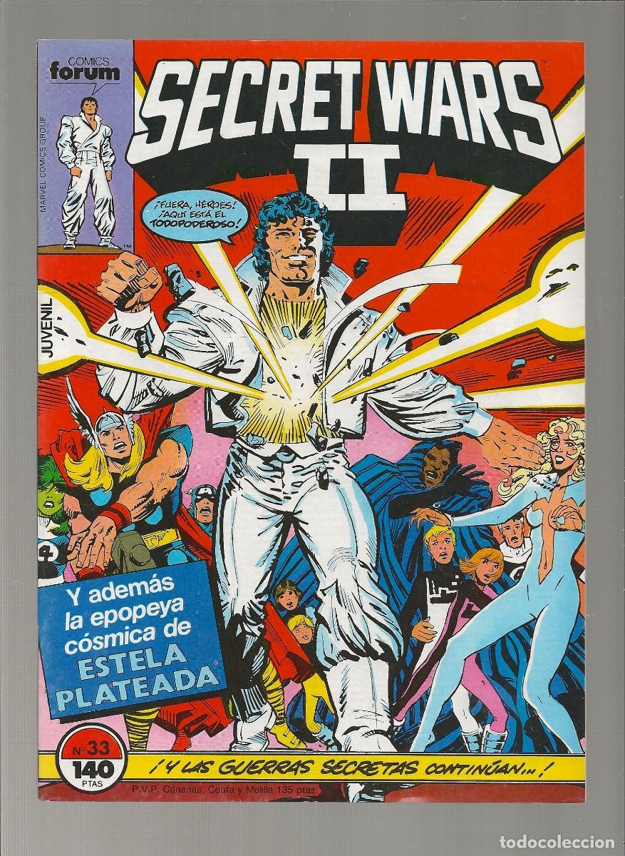 C&oacute;mics: SECRET WARS II - N&ordm; 33 - FORUM 1987 - Foto 1