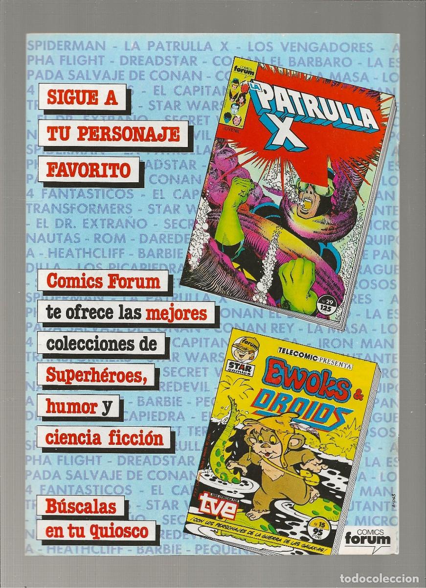 C&oacute;mics: SECRET WARS II - N&ordm; 33 - FORUM 1987 - Foto 2