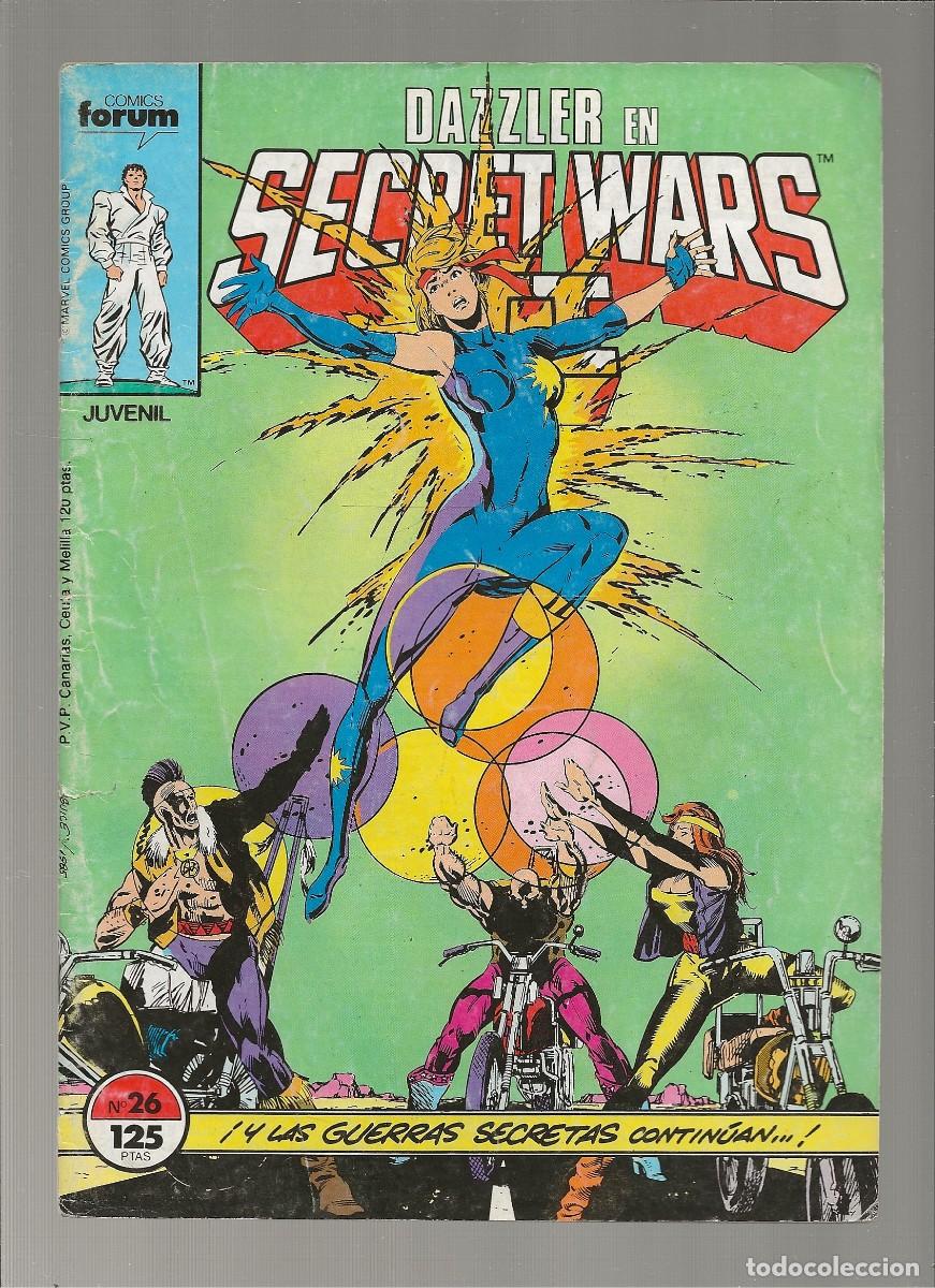 C&oacute;mics: DAZZLER EN SECRET WARS II - N&ordm; 26 - FORUM 1987 - Foto 1