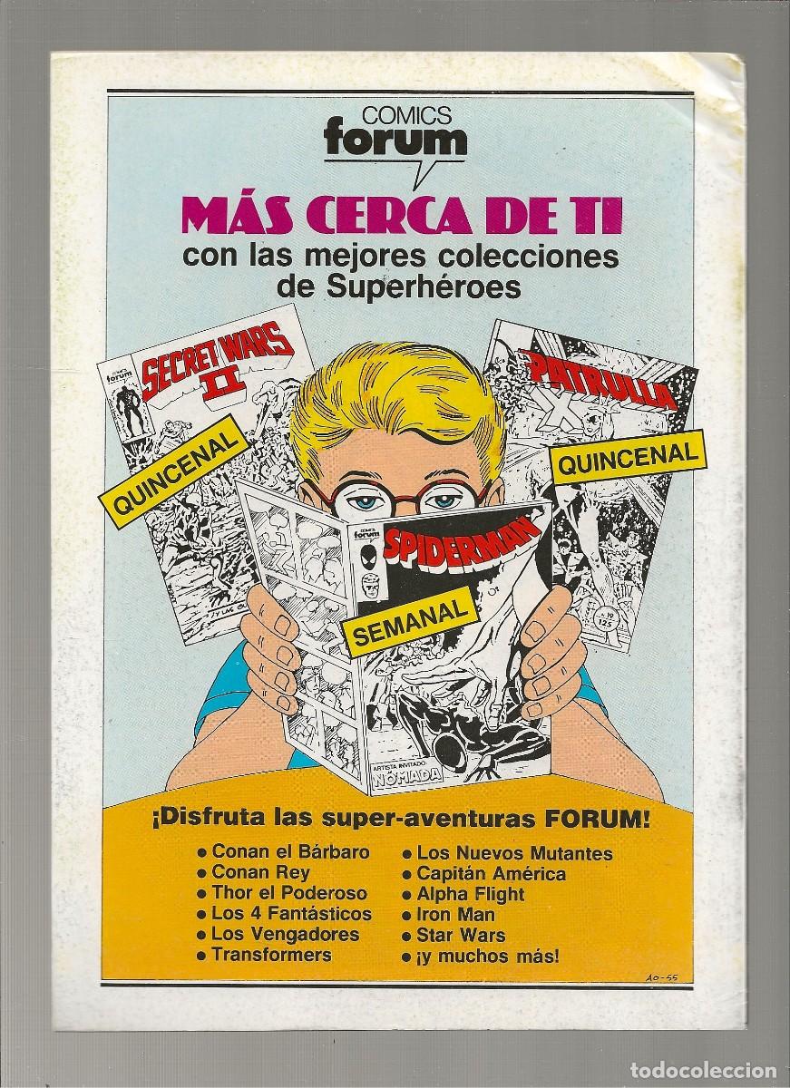 C&oacute;mics: DAREDEVIL EN SECRET WARS II - N&ordm; 22 - FORUM 1987 - Foto 2