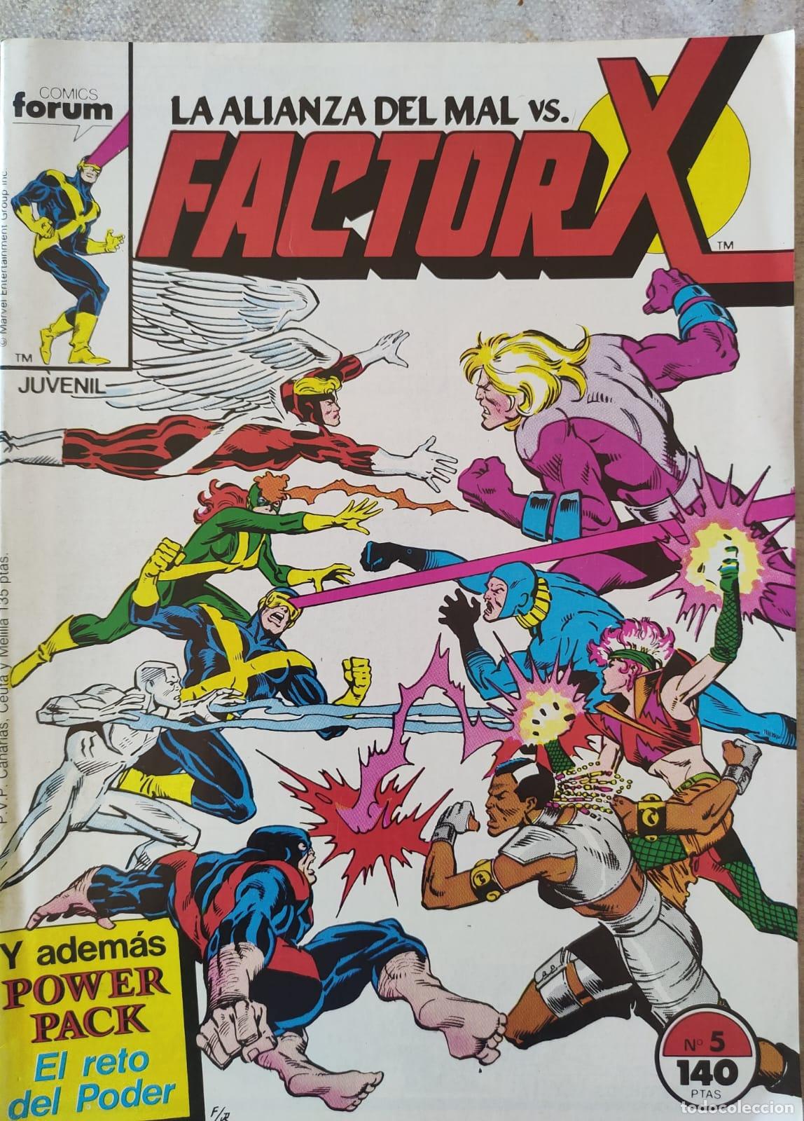 C&oacute;mics: FACTOR X FORUM NUMERO 5 - Foto 1