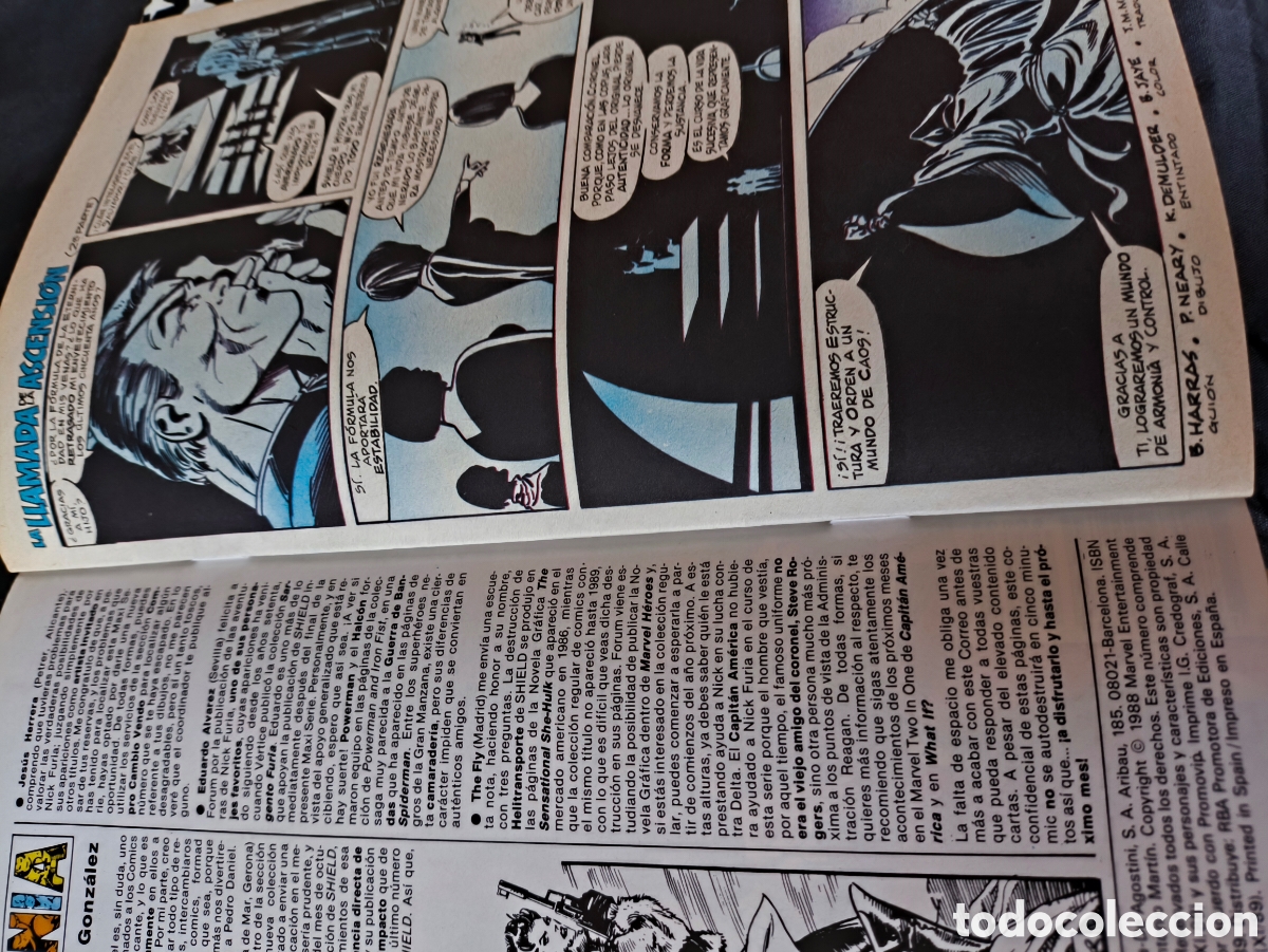 C&oacute;mics: Nick Furia Contra SHIELD - Obra Completa C&oacute;mics Forum (1989) &iexcl;Con Error de Imprenta! - Foto 8