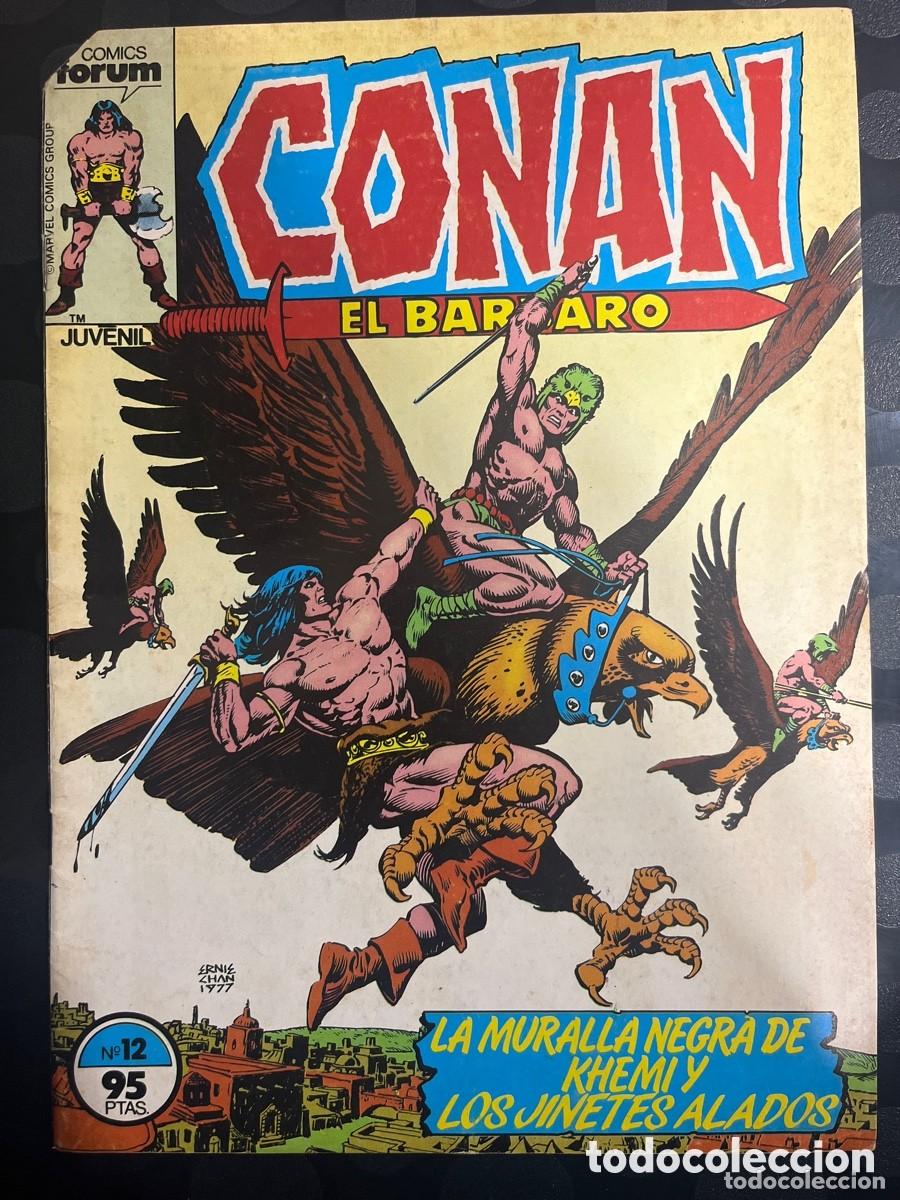C&oacute;mics: CONAN EL BARBARO VOLUMEN 1 NUMERO 12 FORUM. - Foto 1
