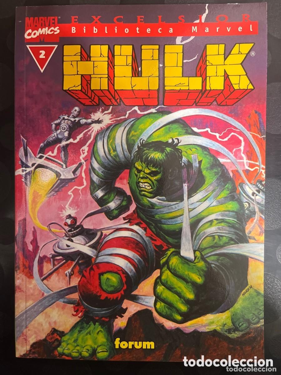 C&oacute;mics: BIBLIOTECA MARVEL 2 HULK. LA MASA. FORUM. - Foto 1