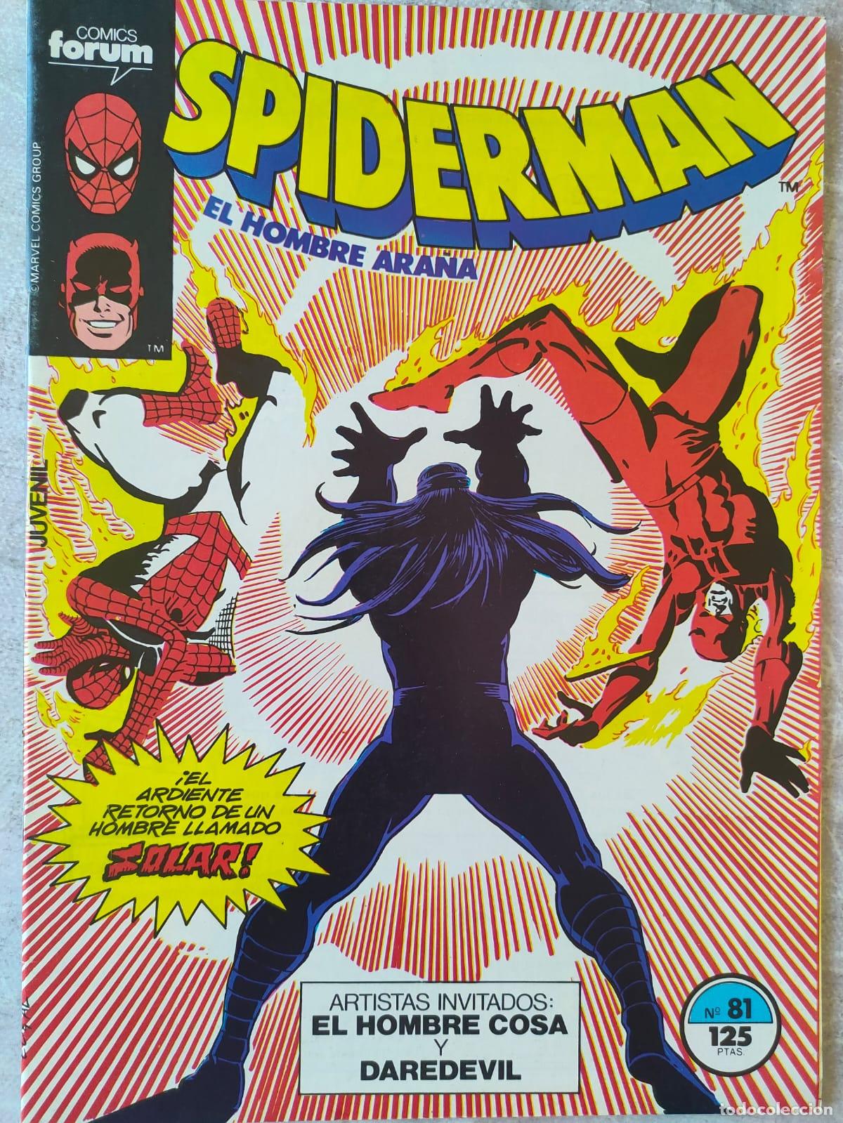 C&oacute;mics: SPIDERMAN VOL 1 NUMERO 81 - Foto 1