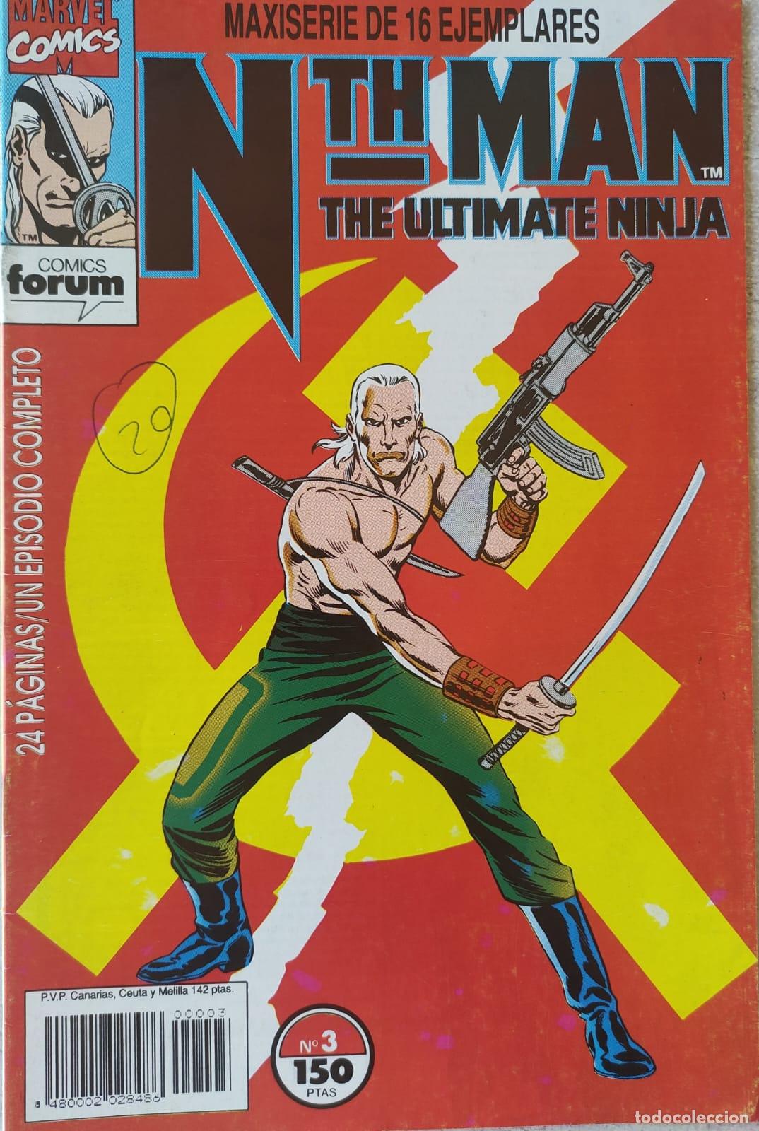 C&oacute;mics: N TH MAN THE ULTIMATE NINJA NUMERO 3 - Foto 1