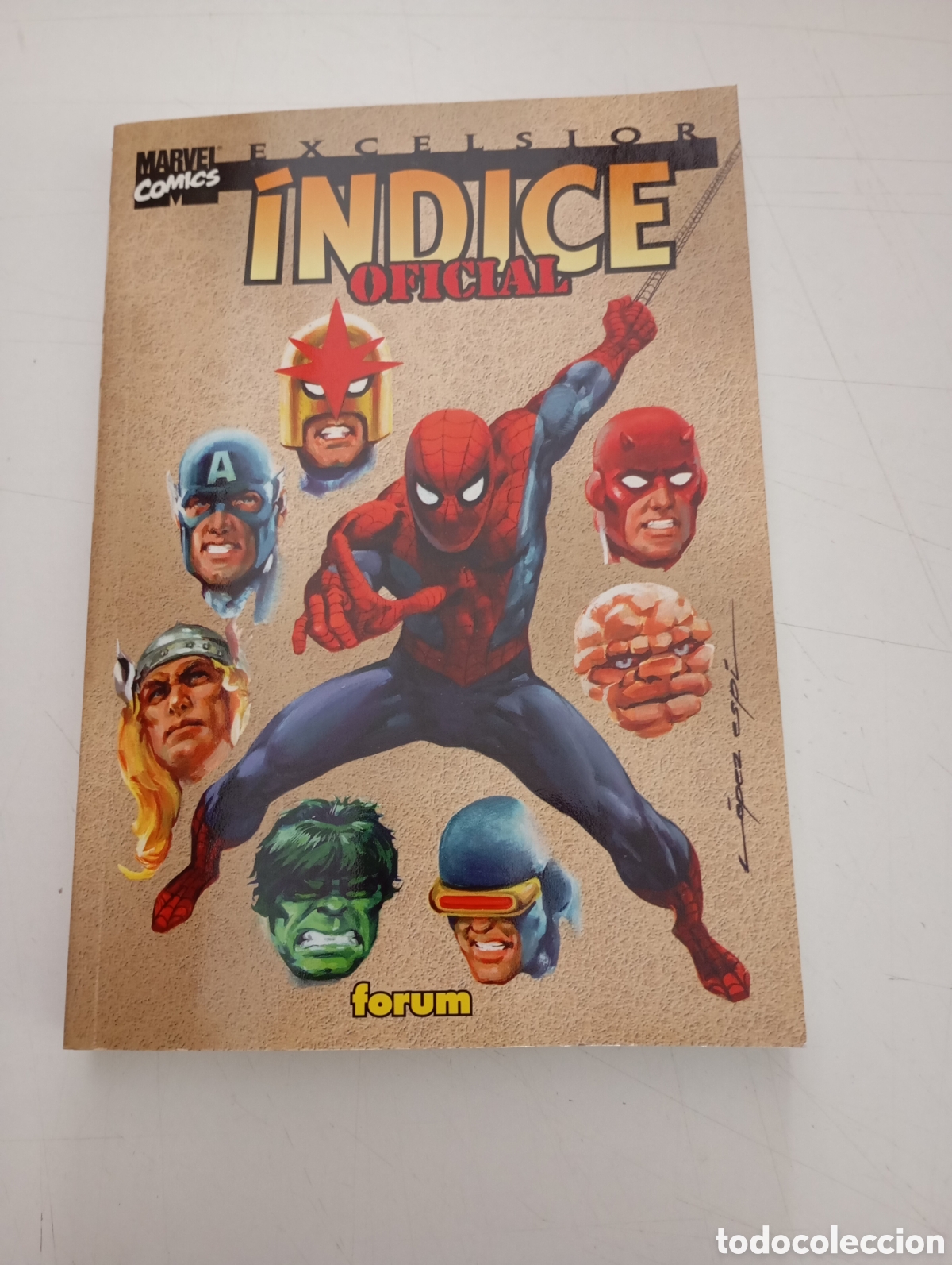 C&oacute;mics: &Iacute;NDICE OFICIAL DE LA L&Iacute;NEA EXCELSIOR - FORUM (MBE) - Foto 1