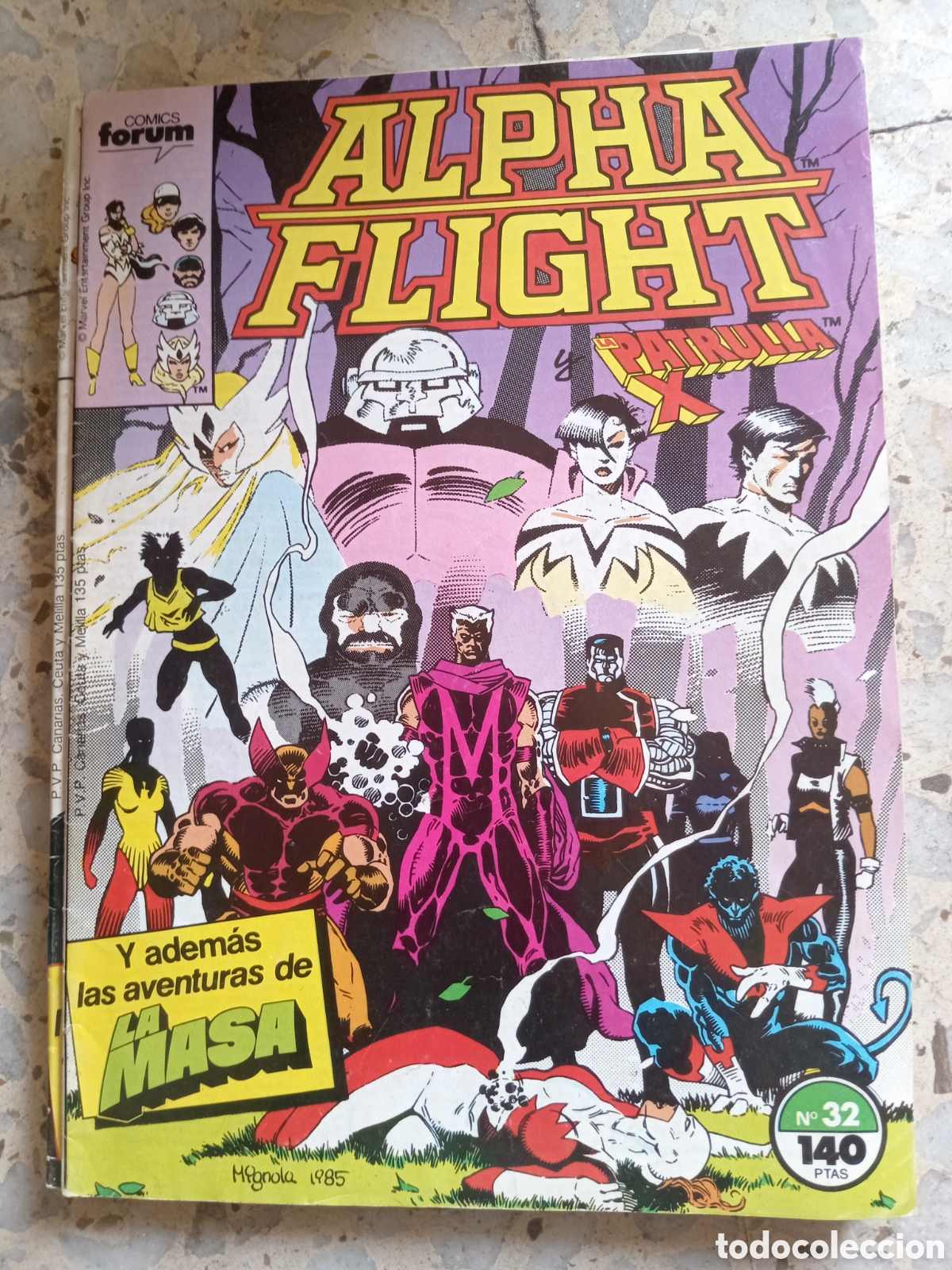 C&oacute;mics: ALPHA FLIGHT 32 PATRULLA X - Foto 1