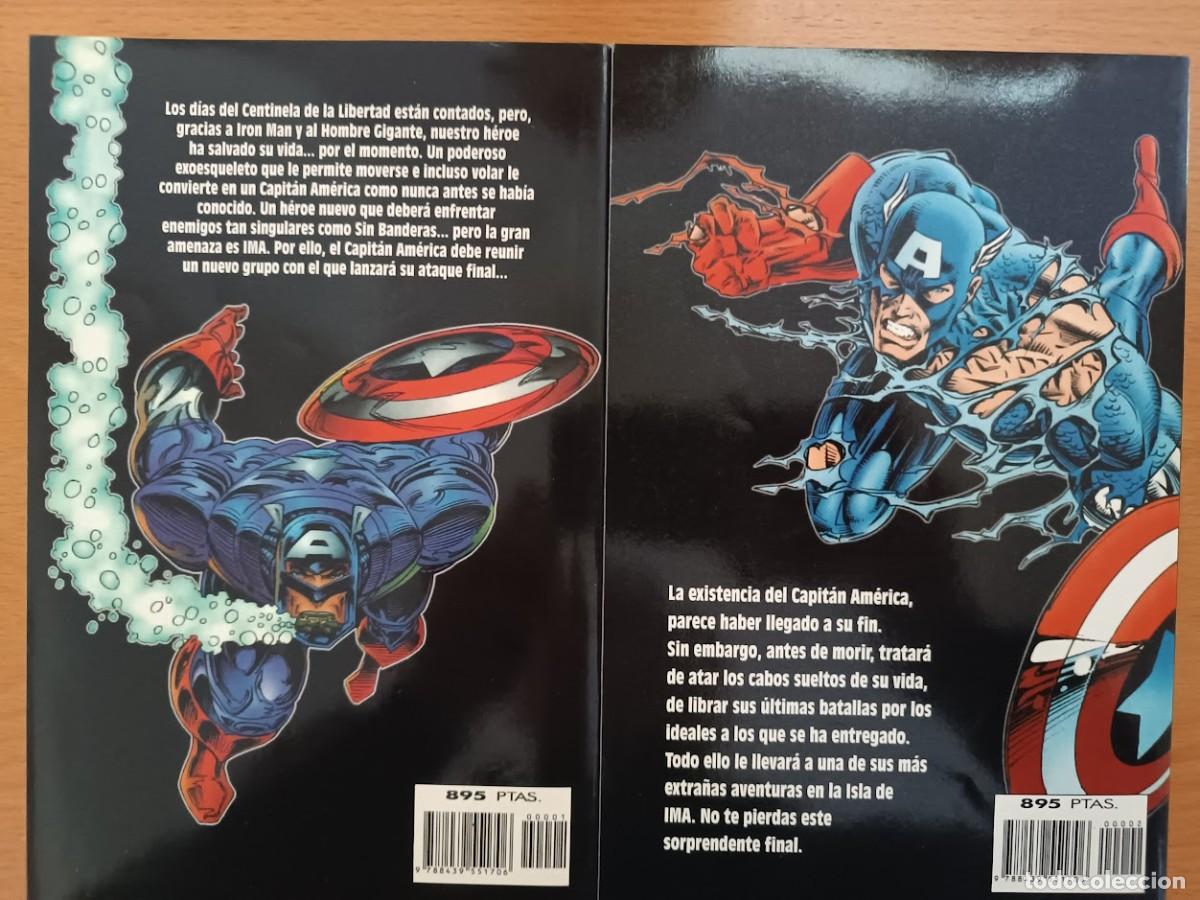C&oacute;mics: comic Capitan Am&eacute;rica, El Fin De IMA, Lote Dos Vol&uacute;menes, COMPLETA - Foto 2