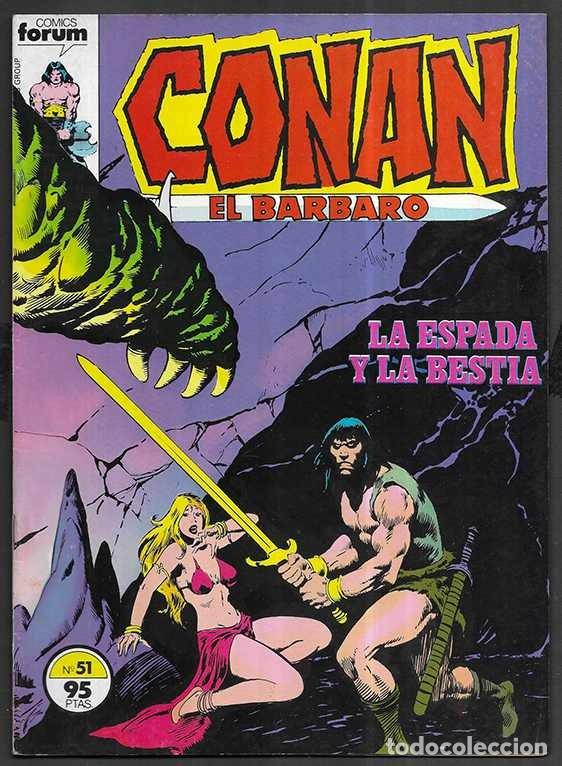 C&oacute;mics: Conan el Barbaro. n&ordm; 51 La Espada y la Bestia Comics Forum - Foto 1