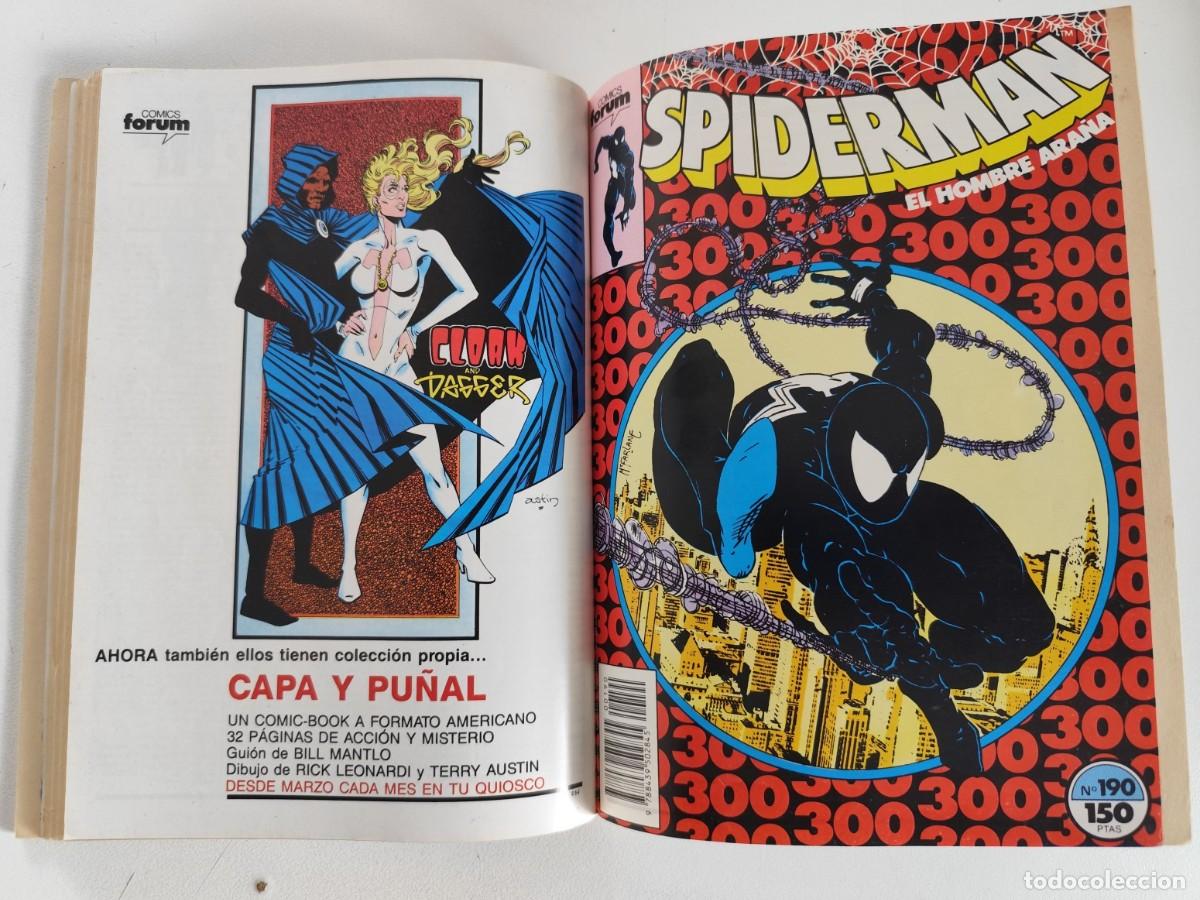 C&oacute;mics: SPIDERMAN VOL.1 N&ordm;s 186 187 188 189 190 / RETAPADO #22 ~ MARVEL/FORUM (1989) **DESCATALOGADO**