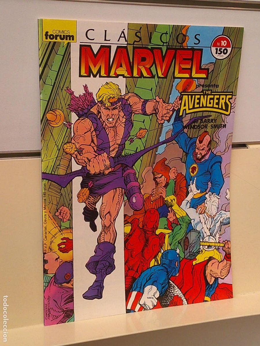 C&oacute;mics: CLASICOS MARVEL N&ordm; 10 - FORUM - Foto 1