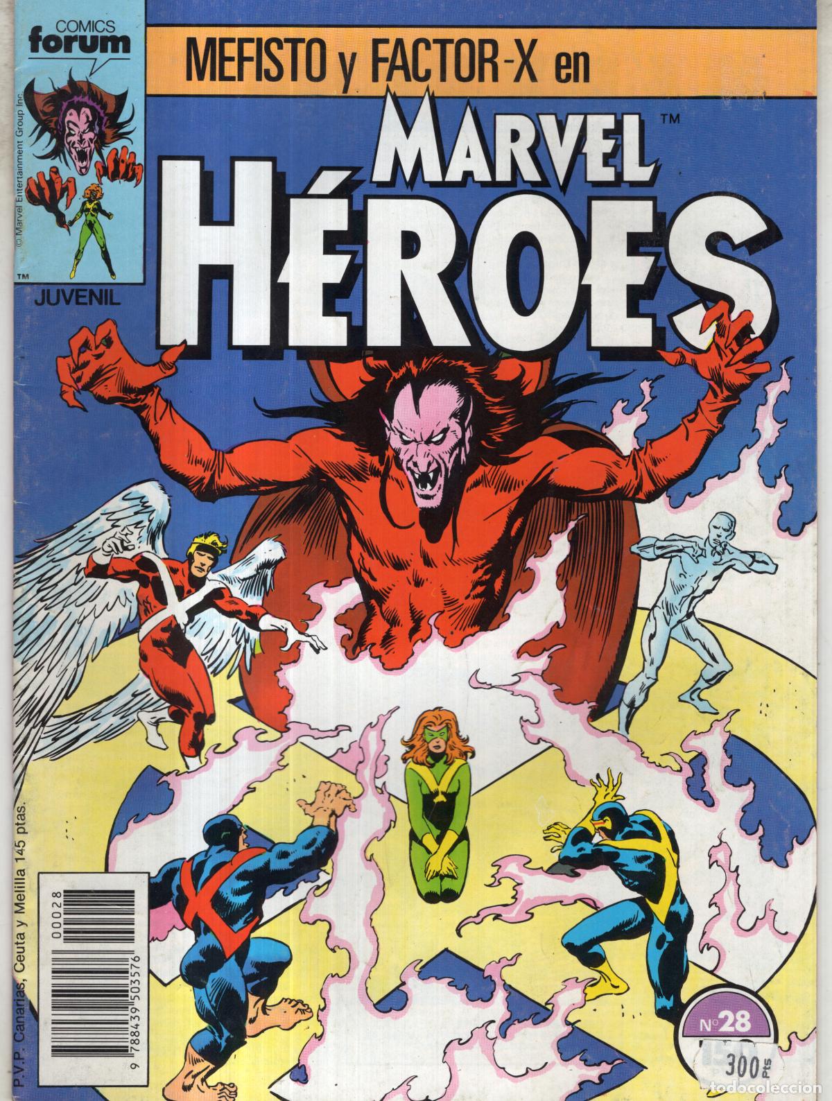 C&oacute;mics: MARVEL HEROES N&ordm; 28 - FORUM - BUEN ESTADO - Foto 1