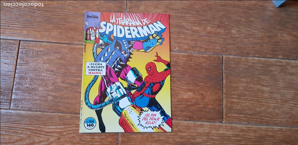 C&oacute;mics: SPIDERMAN N&ordm; 154 EDICIONES FORUM - Foto 1