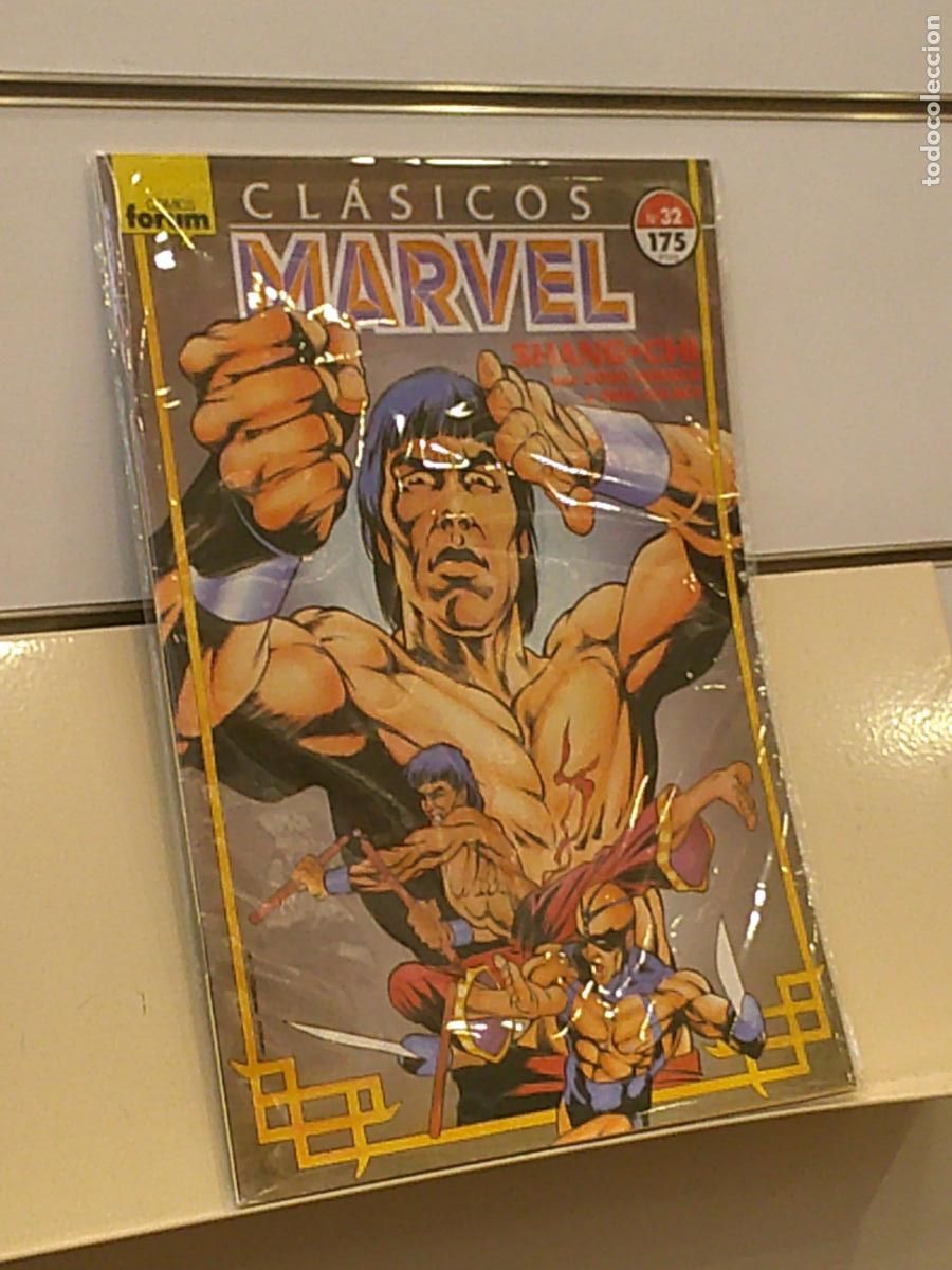 C&oacute;mics: CLASICOS MARVEL N&ordm; 32 SHANG-CHI - FORUM - Foto 1