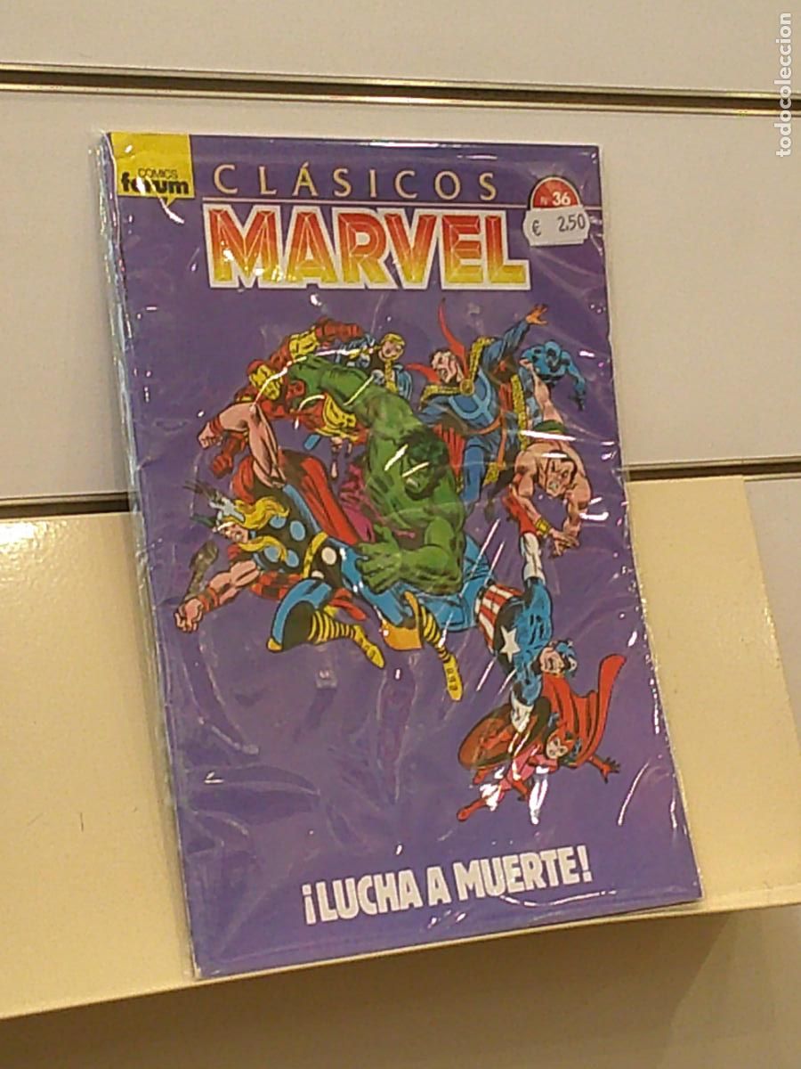 C&oacute;mics: CLASICOS MARVEL N&ordm; 36 &iexcl;LUCHA A MUERTE! - FORUM - Foto 1