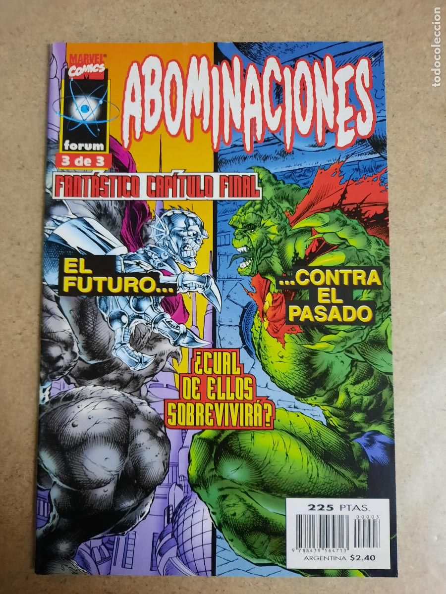 C&oacute;mics: ABOMINACIONES N&ordm; 1 AL 3 - ED. FORUM - COMPLETA! - Foto 3