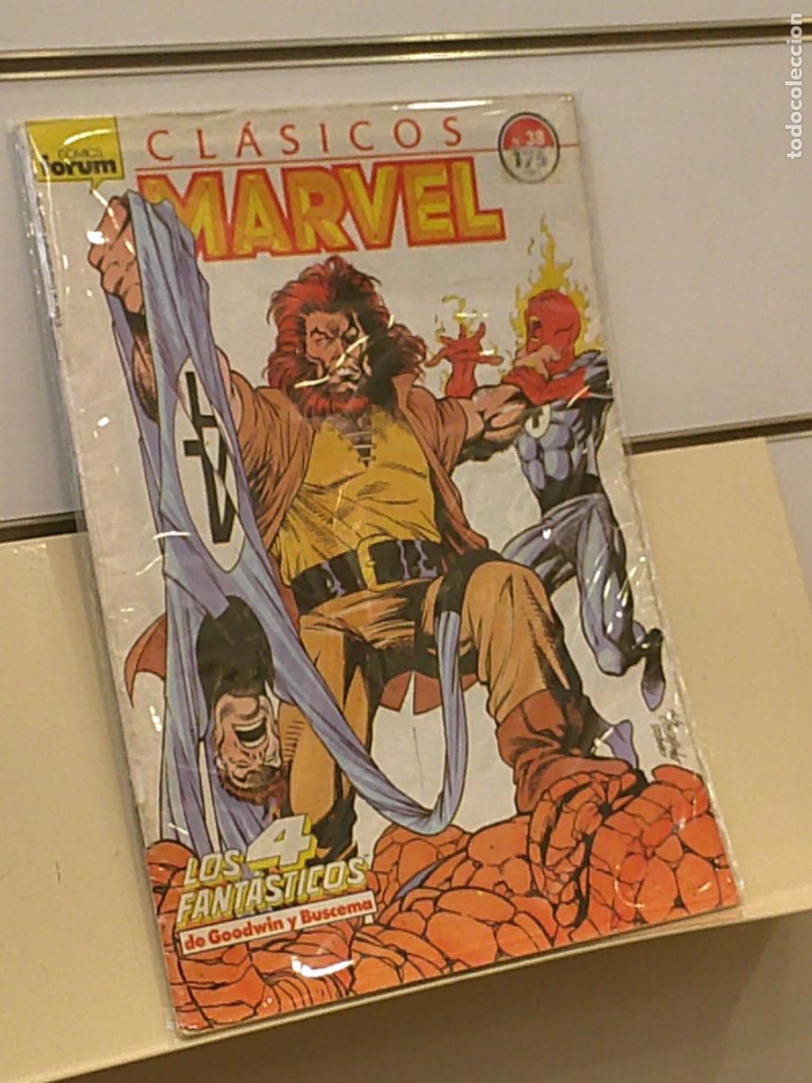 C&oacute;mics: CLASICOS MARVEL N&ordm; 38 LOS 4 FANTASTICOS - FORUM - Foto 1