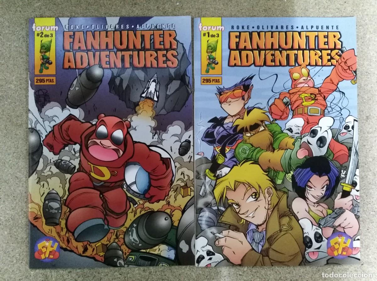 C&oacute;mics: Fanhunter Adventure.Lote 2 Comics.Forum - Foto 1