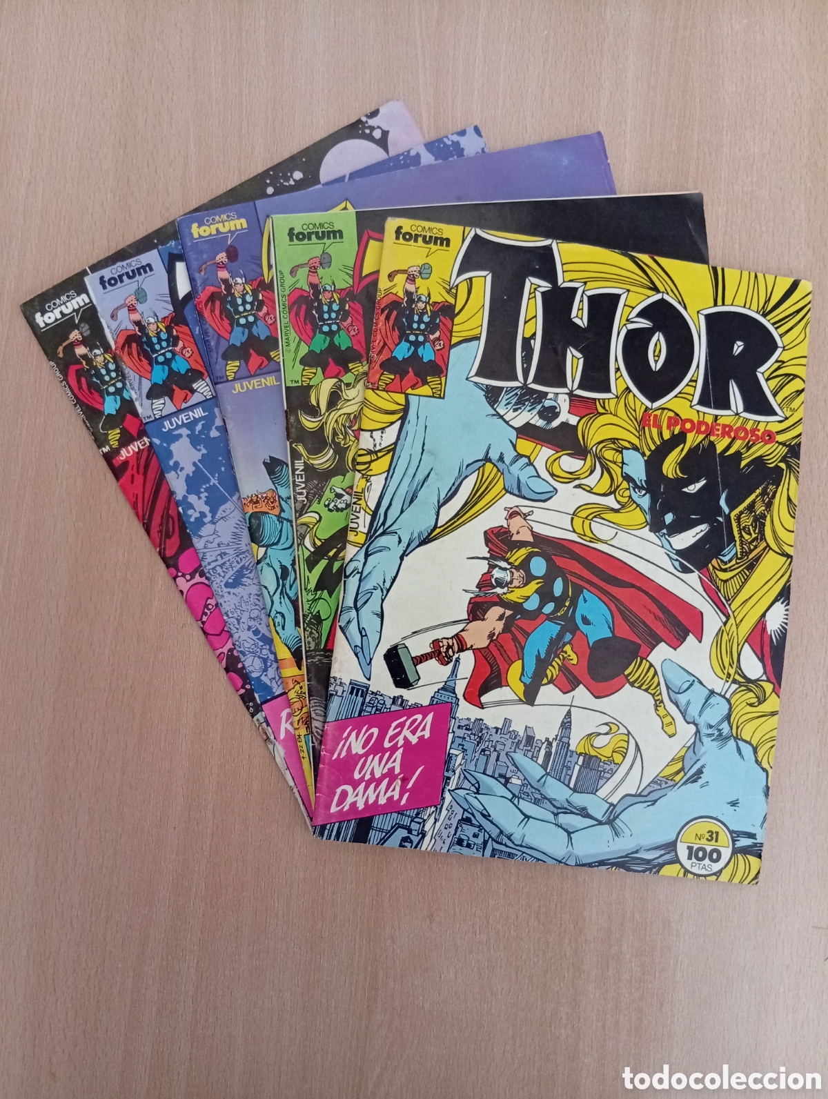 C&oacute;mics: THOR EL PODEROSO. N&ordm; 31-32-33-34-35 - Foto 1