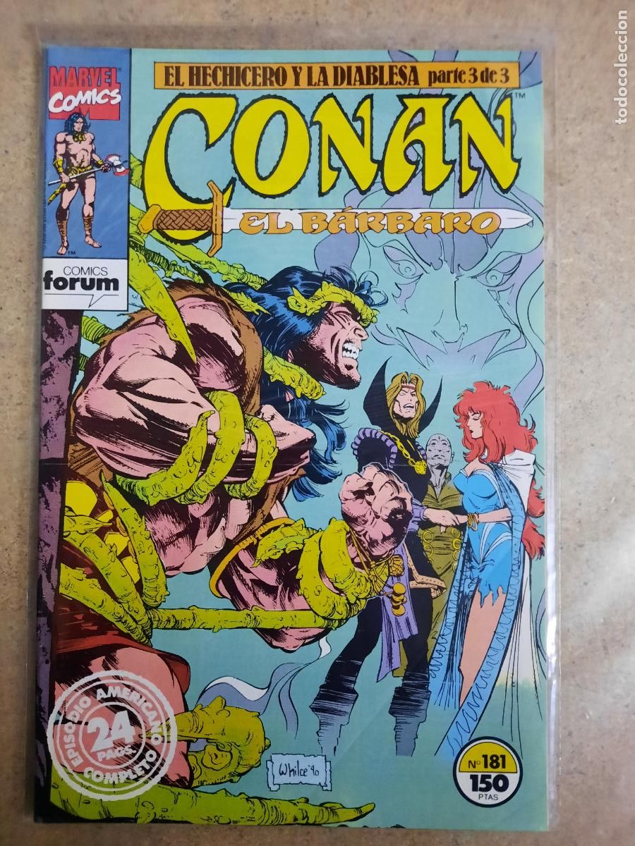 C&oacute;mics: CONAN, EL B&Aacute;RBARO N&ordm; 170 AL 193 - ED. FORUM - Foto 2