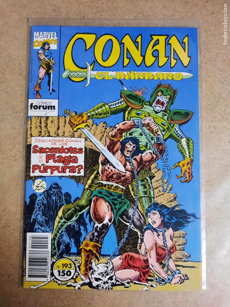 C&oacute;mics: CONAN, EL B&Aacute;RBARO N&ordm; 170 AL 193 - ED. FORUM - Foto 6