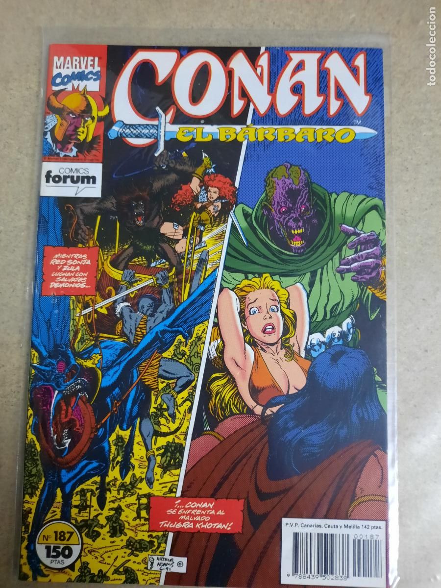 C&oacute;mics: CONAN, EL B&Aacute;RBARO N&ordm; 170 AL 193 - ED. FORUM - Foto 12