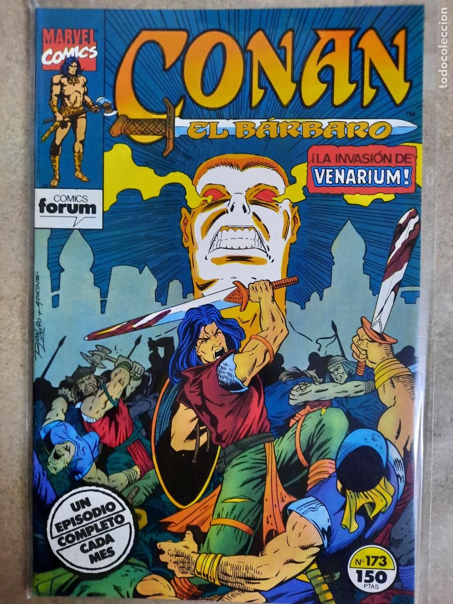 C&oacute;mics: CONAN, EL B&Aacute;RBARO N&ordm; 170 AL 193 - ED. FORUM - Foto 20