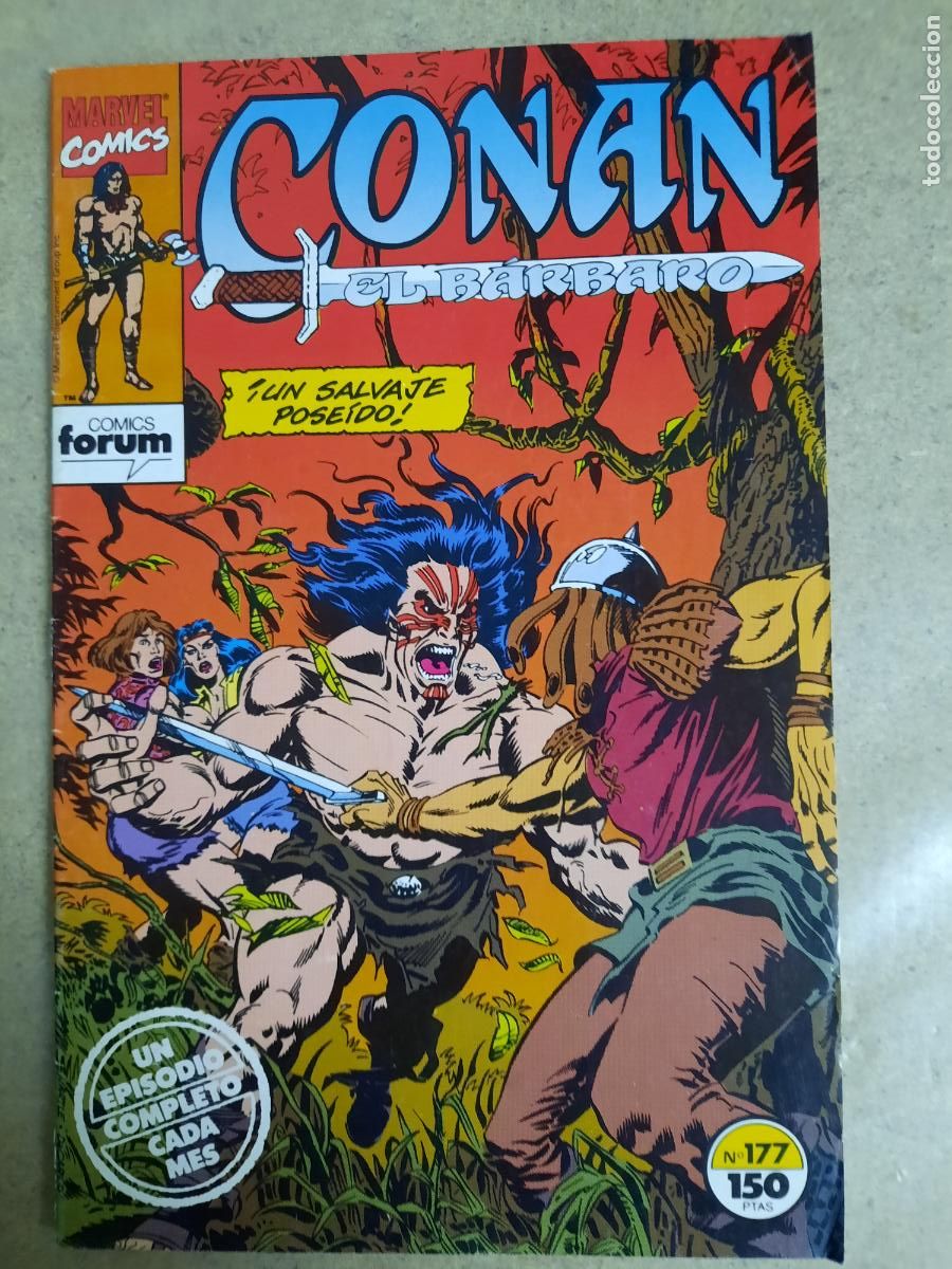 C&oacute;mics: CONAN, EL B&Aacute;RBARO N&ordm; 170 AL 193 - ED. FORUM - Foto 24
