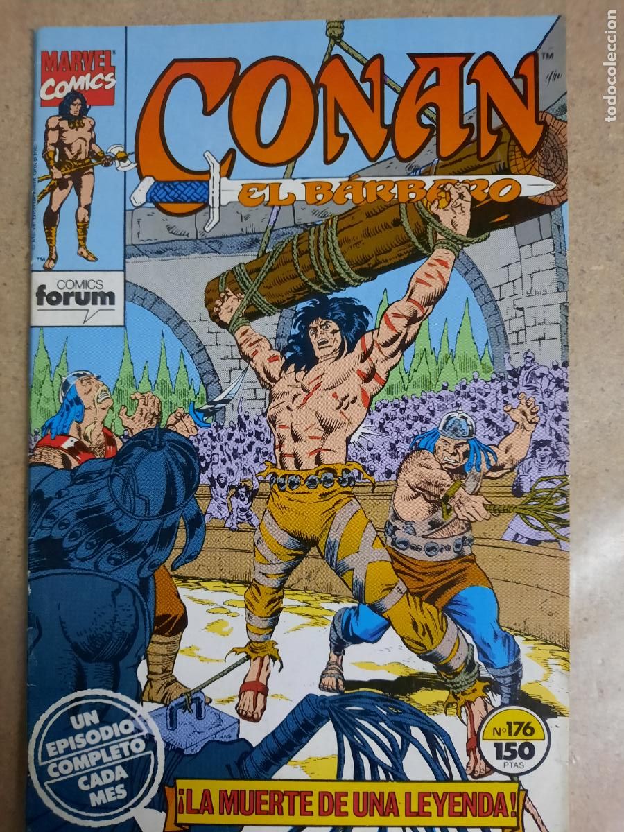 C&oacute;mics: CONAN, EL B&Aacute;RBARO N&ordm; 170 AL 193 - ED. FORUM - Foto 25