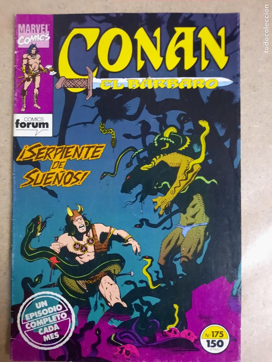 C&oacute;mics: CONAN, EL B&Aacute;RBARO N&ordm; 170 AL 193 - ED. FORUM - Foto 26