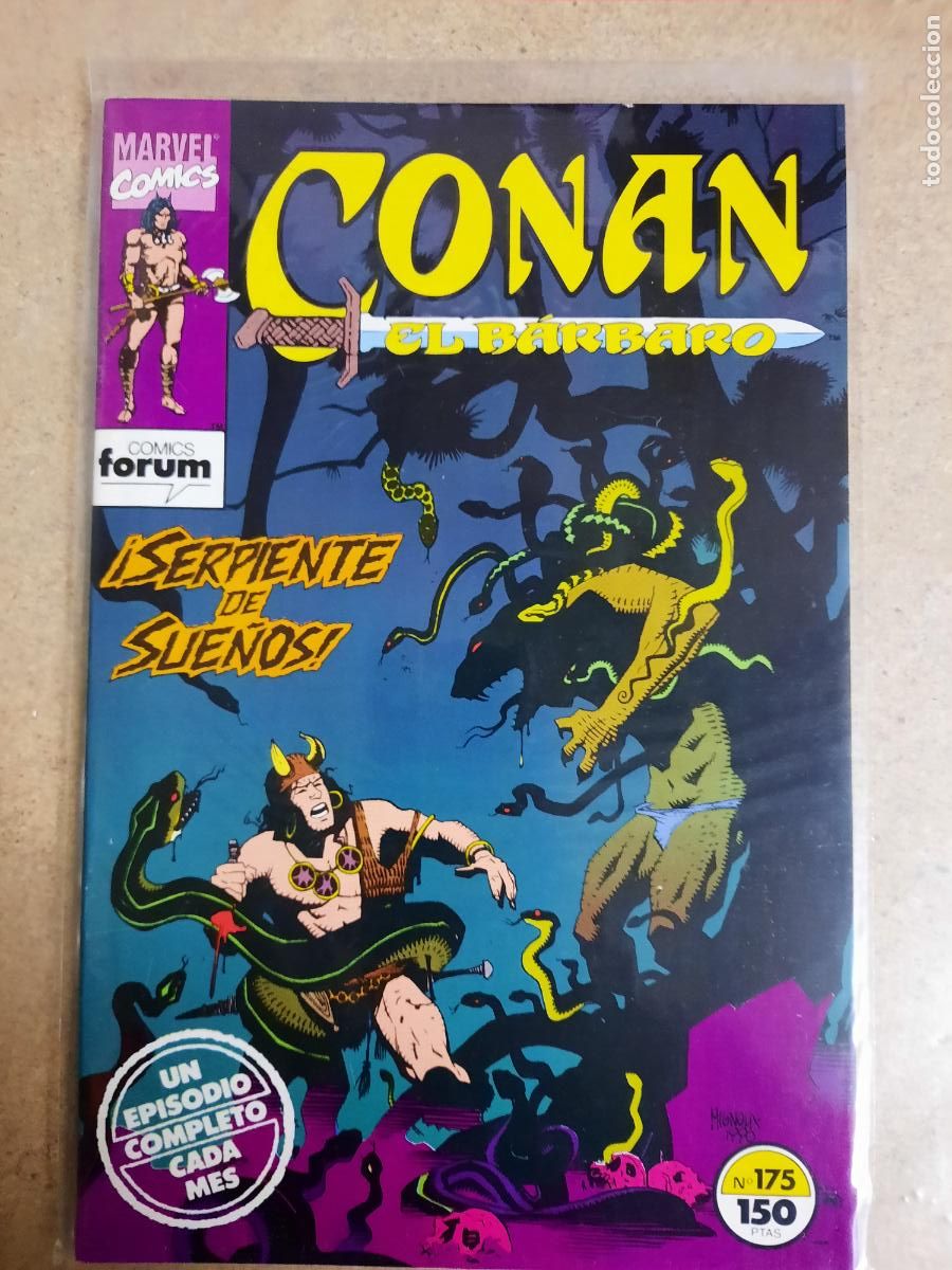 C&oacute;mics: CONAN, EL B&Aacute;RBARO N&ordm; 170 AL 193 - ED. FORUM - Foto 30