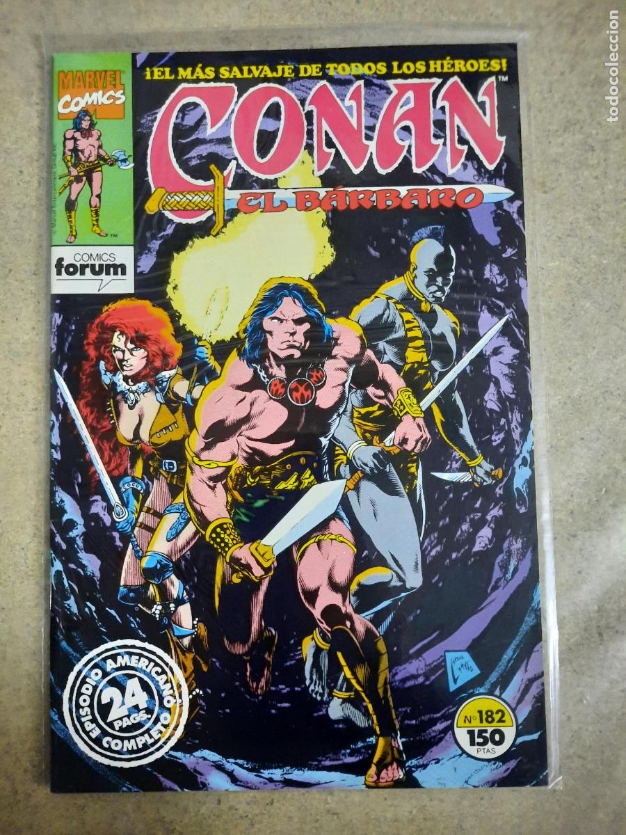C&oacute;mics: CONAN, EL B&Aacute;RBARO N&ordm; 170 AL 193 - ED. FORUM - Foto 1