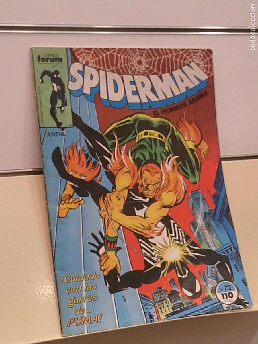C&oacute;mics: SPIDERMAN EL HOMBRE ARA&Ntilde;A VOL. 1 N&ordm; 72 MARVEL - FORUM - Foto 1